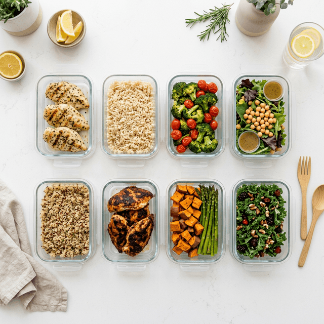 The Ultimate GF Meal Prep Sunday: 2 Hours, 5 Days of Food