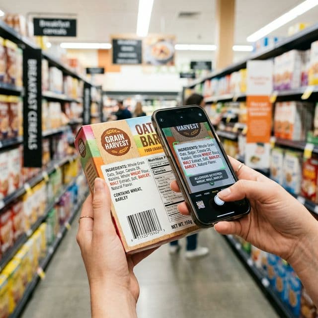 How to Read Every Food Label Like a Celiac Expert in 60 Seconds