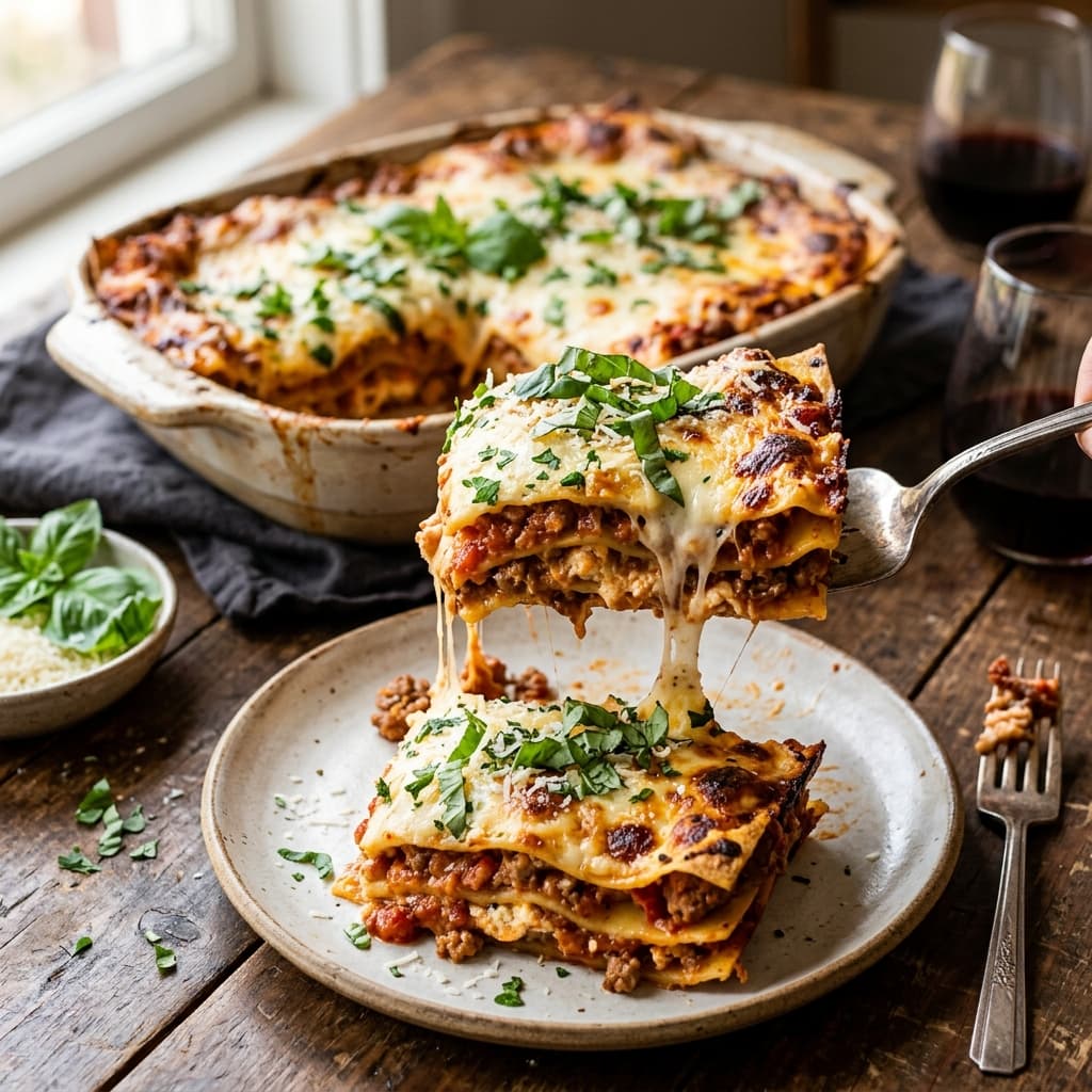 The Ultimate Gluten-Free Lasagna: Layers of Meat, Cheese, and Zero Compromise