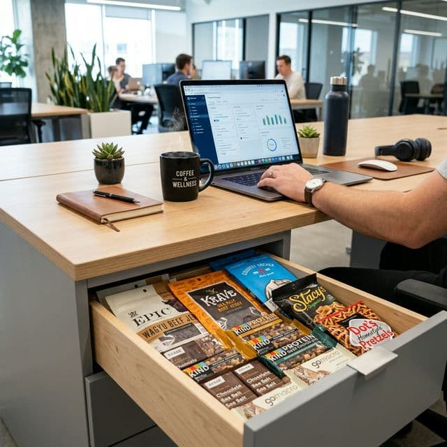 The Best Gluten-Free Office Snacks to Keep at Your Desk