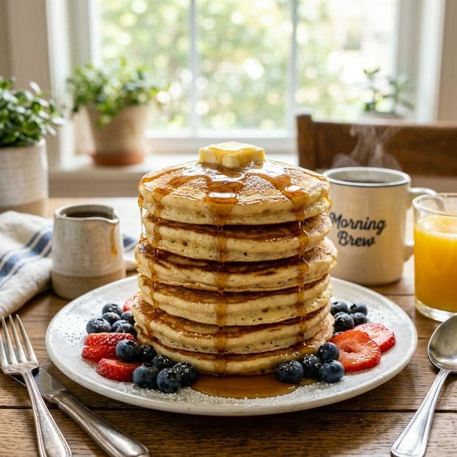 Fluffy Gluten-Free Pancakes: Light, Tall & Ready in 15 Minutes