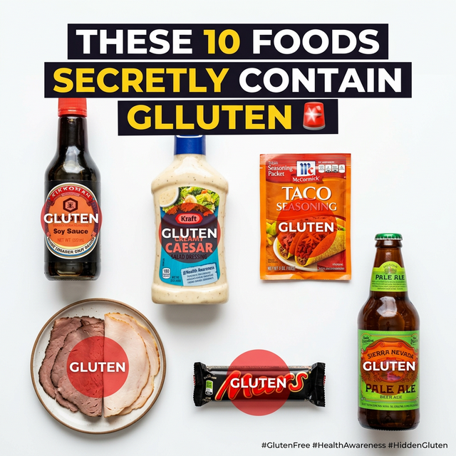 10 Everyday Foods That Secretly Contain Gluten (Number 7 Will Shock You)