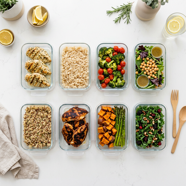 The Ultimate GF Meal Prep Sunday: 2 Hours, 5 Days of Food