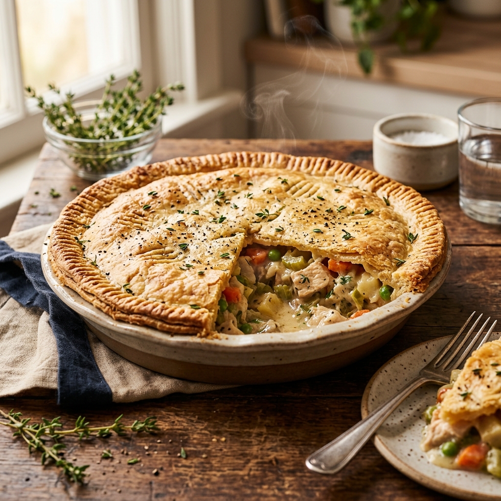 Gluten-Free Chicken Pot Pie With a Flaky, Golden Crust (The Comfort Food That Started a Fight)