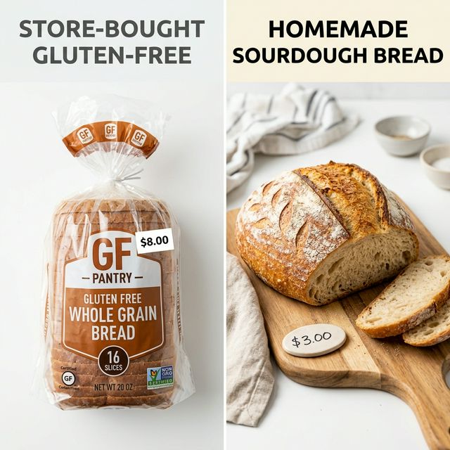 Store-Bought vs Homemade GF: The Real Cost Comparison That Will Change How You Eat
